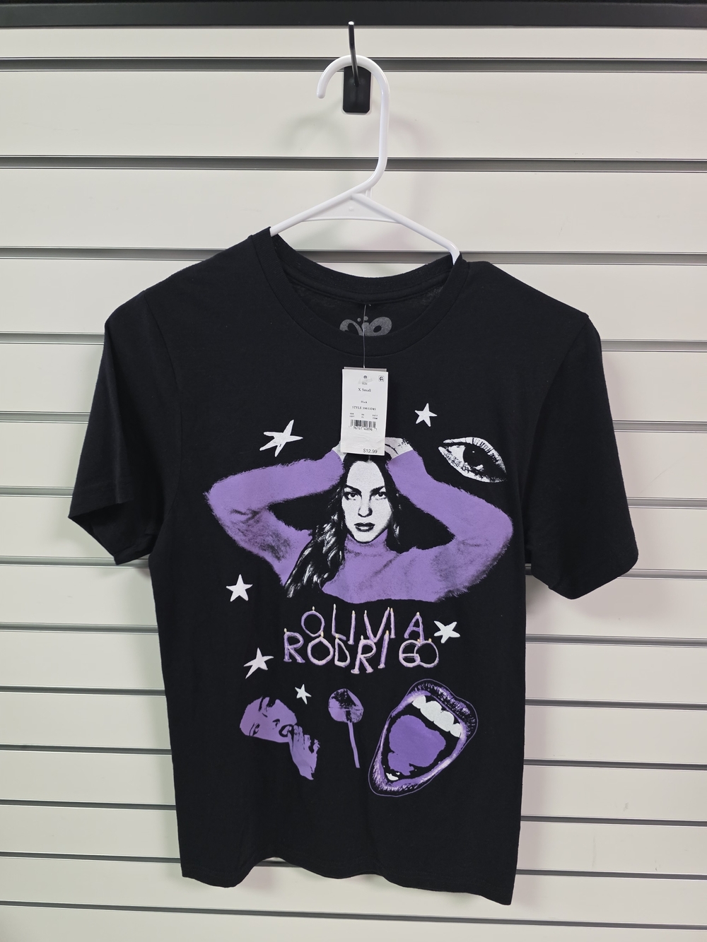 Black & Purple Graphic Tee
